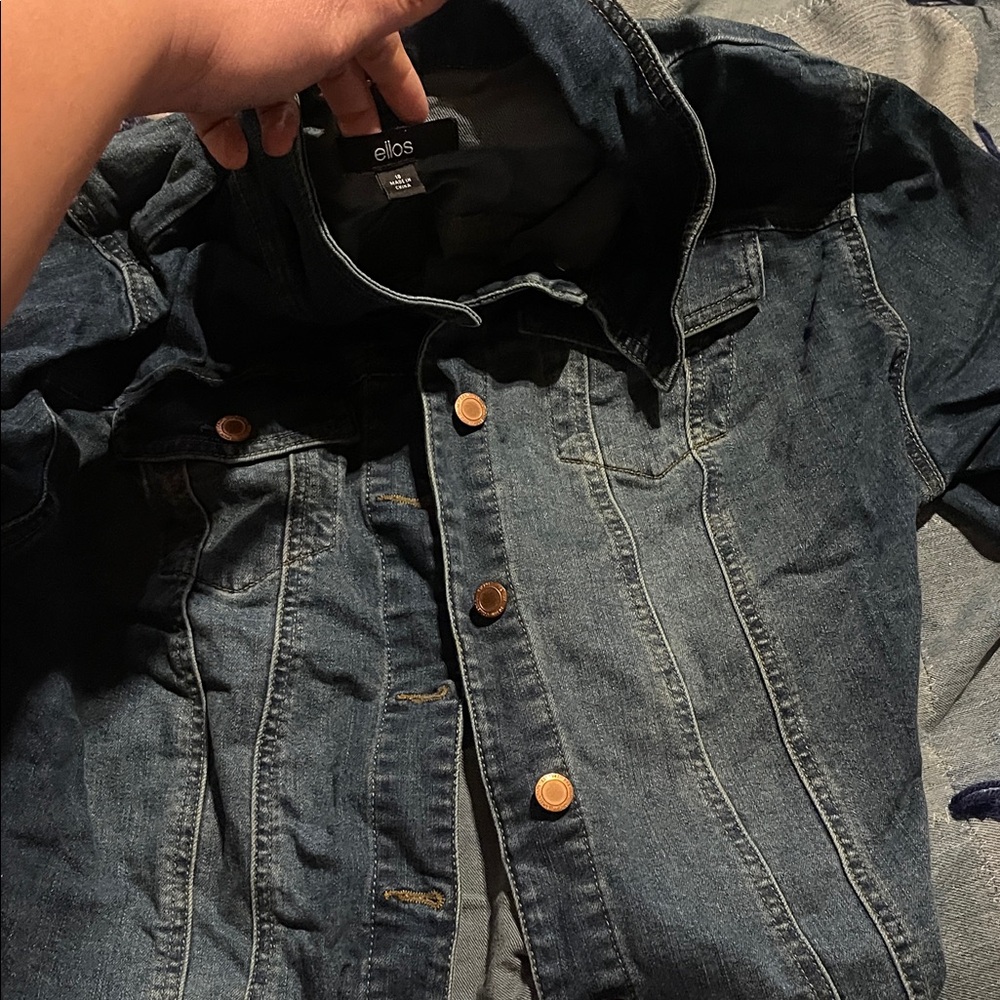 Ellos Dark Blue Jean Jacket